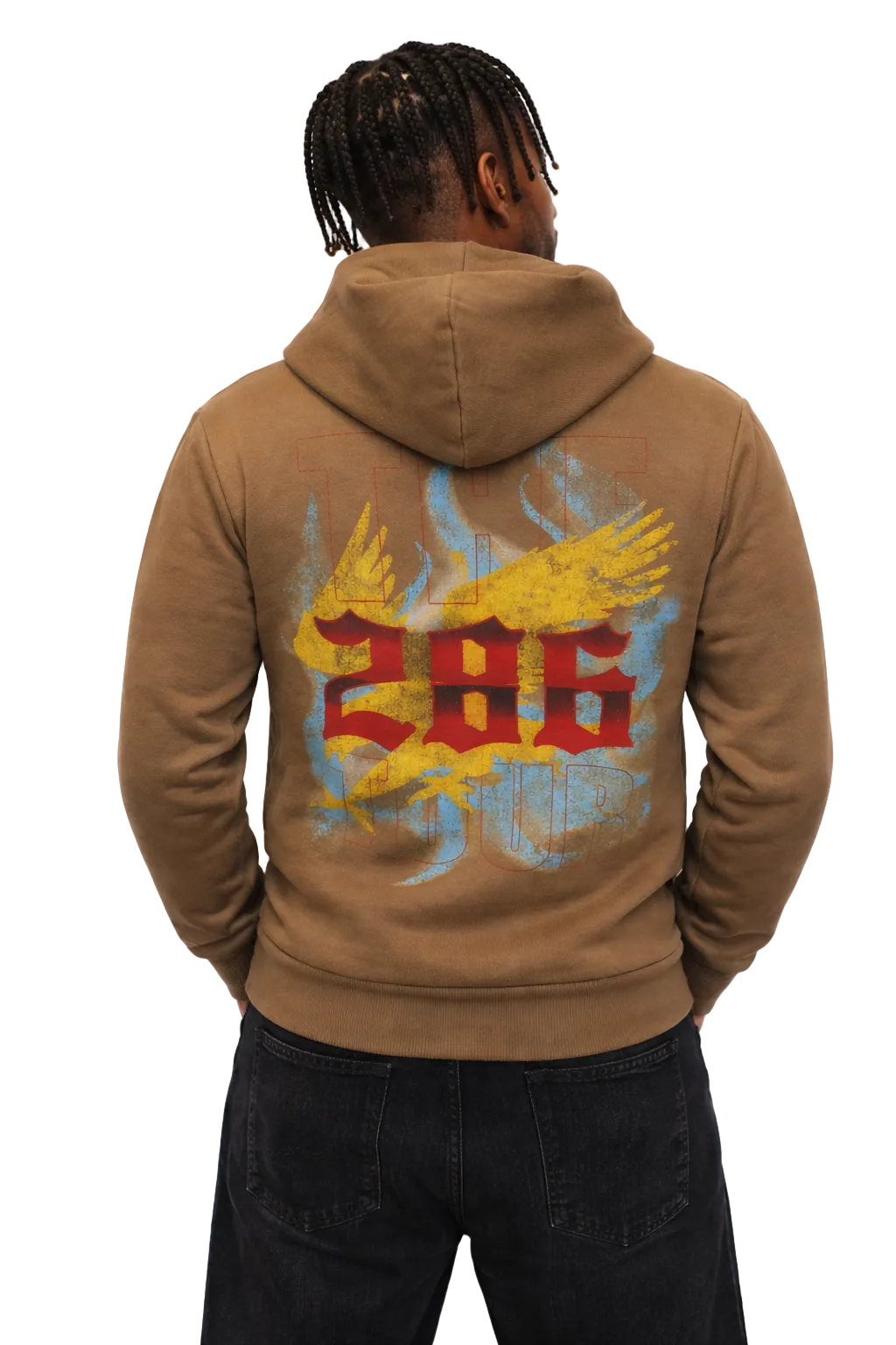 286 Tour Brown Hoodie