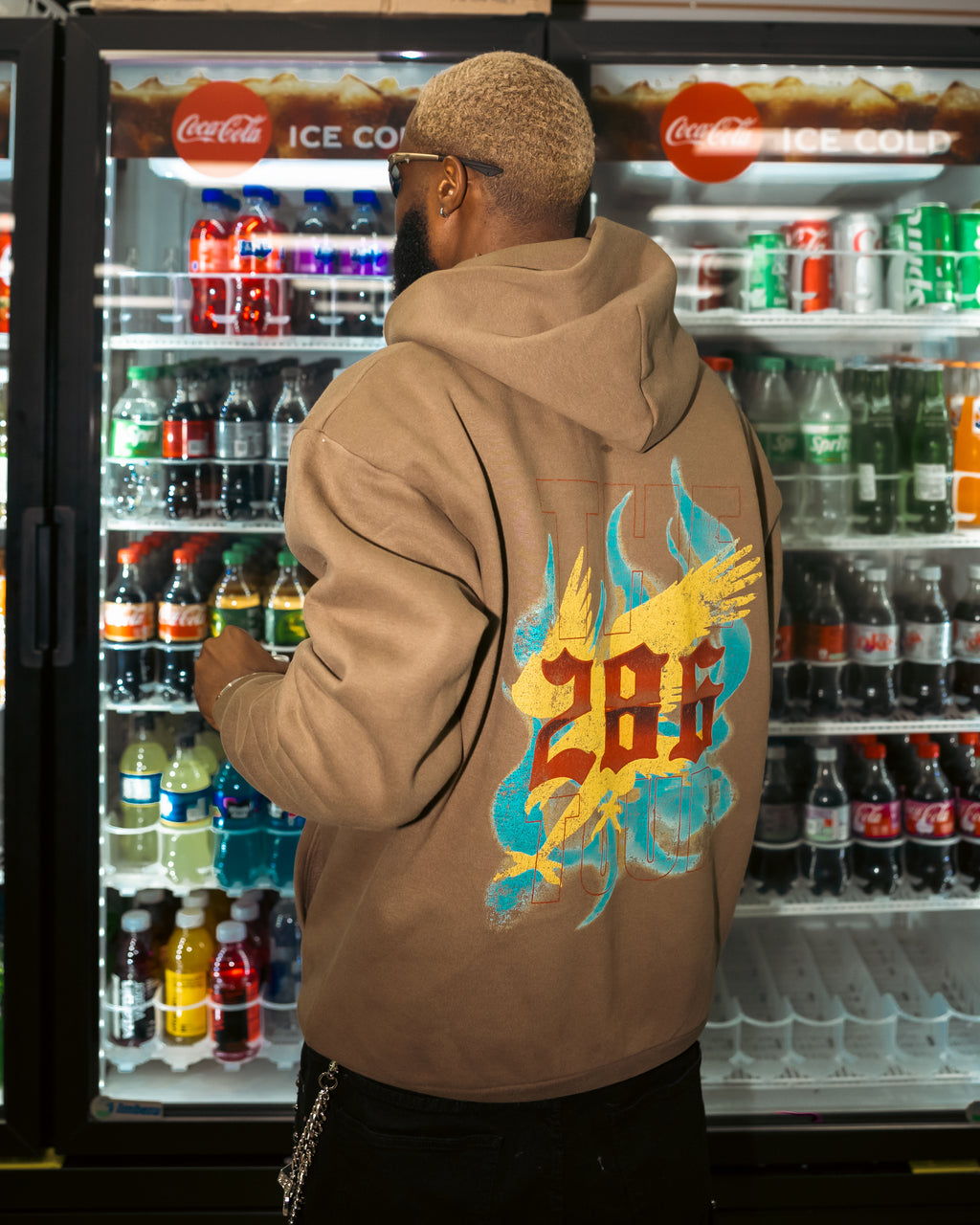 286 Tour Brown Hoodie